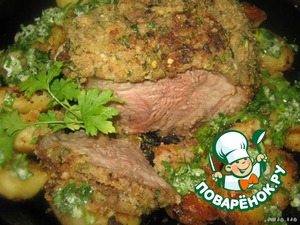 Свинина, запечeнная с картофелем