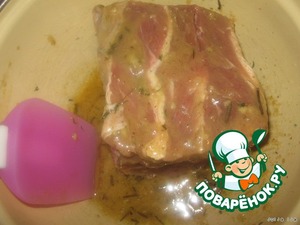 Свинина, запечeнная с картофелем