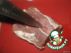 Свинина, запечeнная с картофелем