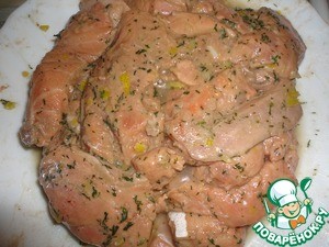 Сырная панировка с зеленью и блюда с ней