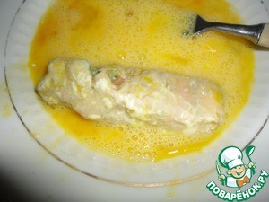 Сырная панировка с зеленью и блюда с ней