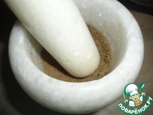 Сырная панировка с зеленью и блюда с ней