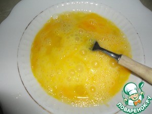 Сырная панировка с зеленью и блюда с ней