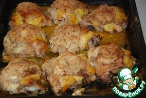 Сырно-чесночная курица Сырно-чесночная курица