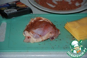 Сырно-чесночная курица Сырно-чесночная курица