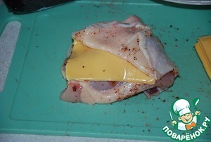 Сырно-чесночная курица Сырно-чесночная курица