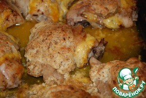 Сырно-чесночная курица Сырно-чесночная курица