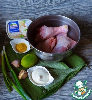 Сырный соус к жареной курице