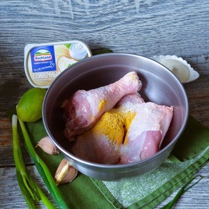 Сырный соус к жареной курице