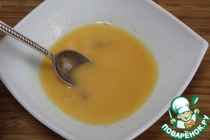 Сырный суп c желтком Сырный суп c желтком