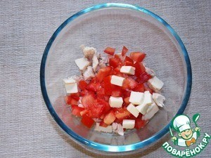 Сытная запеканка с яичной заливкой Сытная запеканка с яичной заливкой