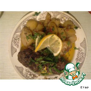 Терс долма с картофелем Терс долма с картофелем