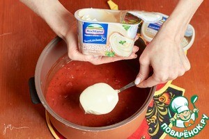 Томатно-сливочный суп