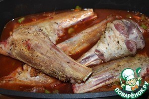 Томлёная баранина "Родосские мотивы"