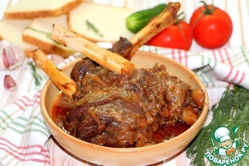 Томлёная баранина "Родосские мотивы"