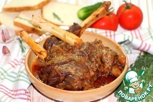 Томлёная баранина "Родосские мотивы"