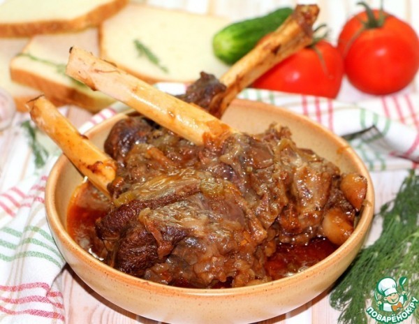 Томлёная баранина "Родосские мотивы"