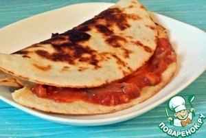 Тортильи с начинкой из индейки