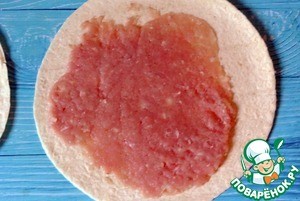 Тортильи с начинкой из индейки