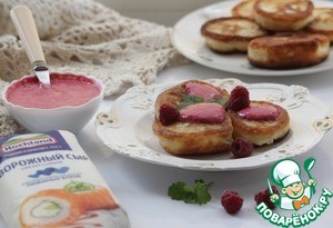 Творожно-ягодный соус