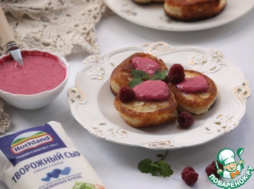 Творожно-ягодный соус