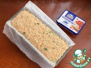 Творожно-мясной хлебец