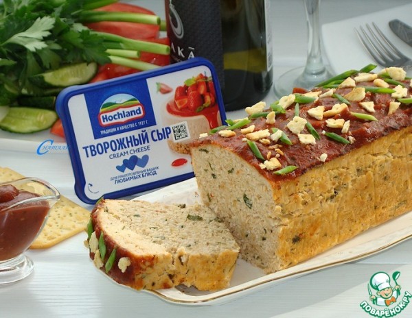 Творожно-мясной хлебец