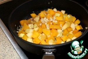 Тыквенно-кабачковый гратен Тыквенно-кабачковый гратен