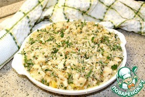 Тыквенно-кабачковый гратен Тыквенно-кабачковый гратен