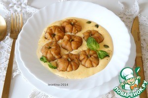 Тыквенные ньоки в сливочном соусе