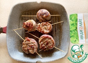 "Улитки" с беконом в цитрусовом маринаде "Улитки" с беконом в цитрусовом маринаде