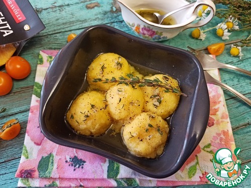 Урс-шарики из поленты с фетаксой