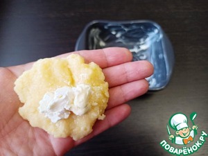 Урс-шарики из поленты с фетаксой