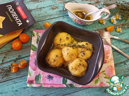 Урс-шарики из поленты с фетаксой