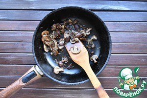 Утренняя полента с грибами и яйцом Утренняя полента с грибами и яйцом