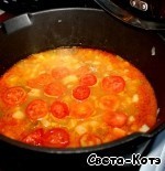 Венгерский гуляш с чесночными чипетками Венгерский гуляш с чесночными чипетками