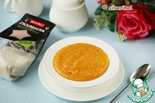 Взбитая каша с курагой