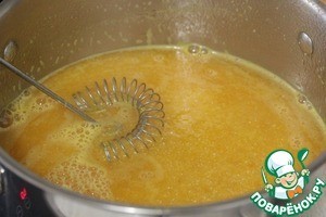 Взбитая каша с курагой