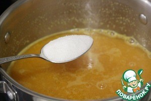 Взбитая каша с курагой