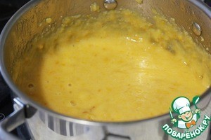 Взбитая каша с курагой