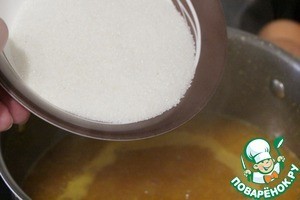 Взбитая каша с курагой