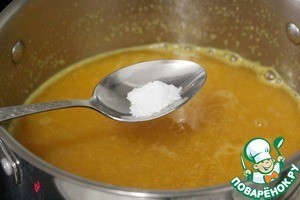 Взбитая каша с курагой