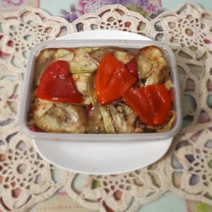 Закуска из перца и баклажан