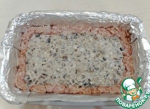 Заливной пирог с грибами Заливной пирог с грибами