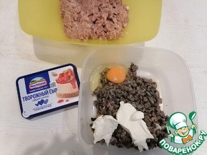 Заливной пирог с грибами Заливной пирог с грибами