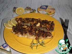 Запеченная скумбрия с овощами и сыром Запеченная скумбрия с овощами и сыром