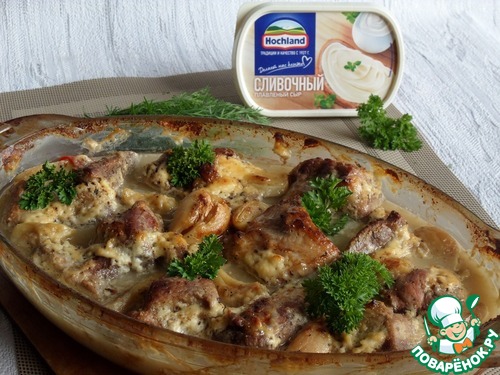 Запеченная свинина с перцем Запеченная свинина с перцем