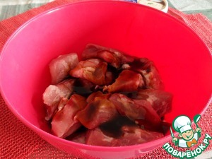 Запеченная свинина с перцем Запеченная свинина с перцем