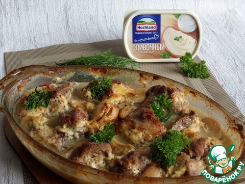 Запеченная свинина с перцем Запеченная свинина с перцем