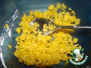 Запечeнное мясо под сырным суфле и хрустящей корочкой